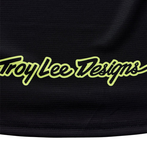 Maglia TROY LEE DESIGNS SPRINT Maniche Lunghe Nero/Giallo