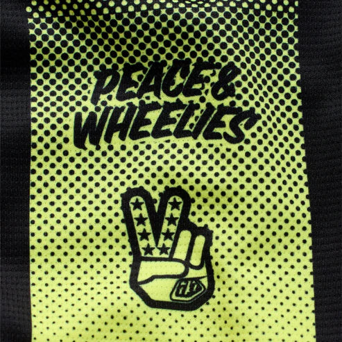 Maglia TROY LEE DESIGNS SPRINT Maniche Lunghe Nero/Giallo