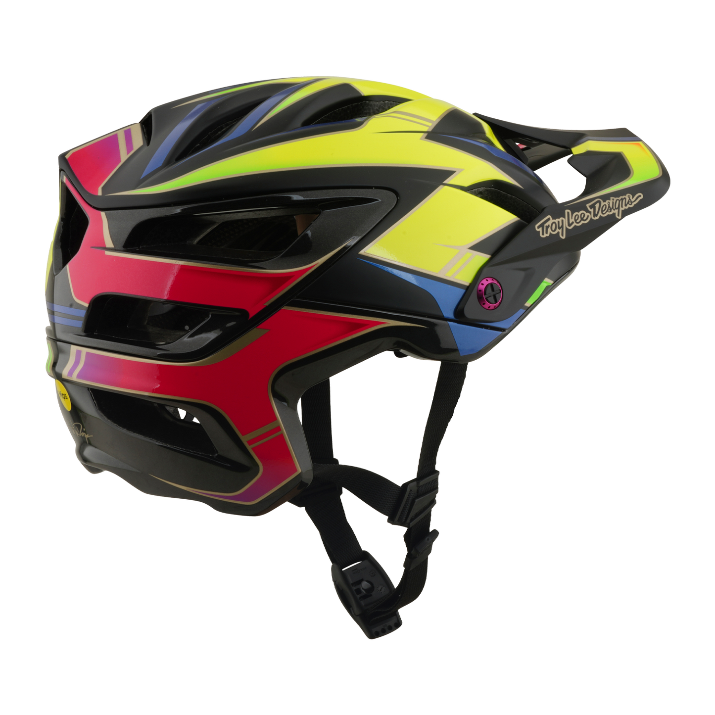 Casque VTT TROY LEE DESIGNS A3 MIPS ELECTRA Noir