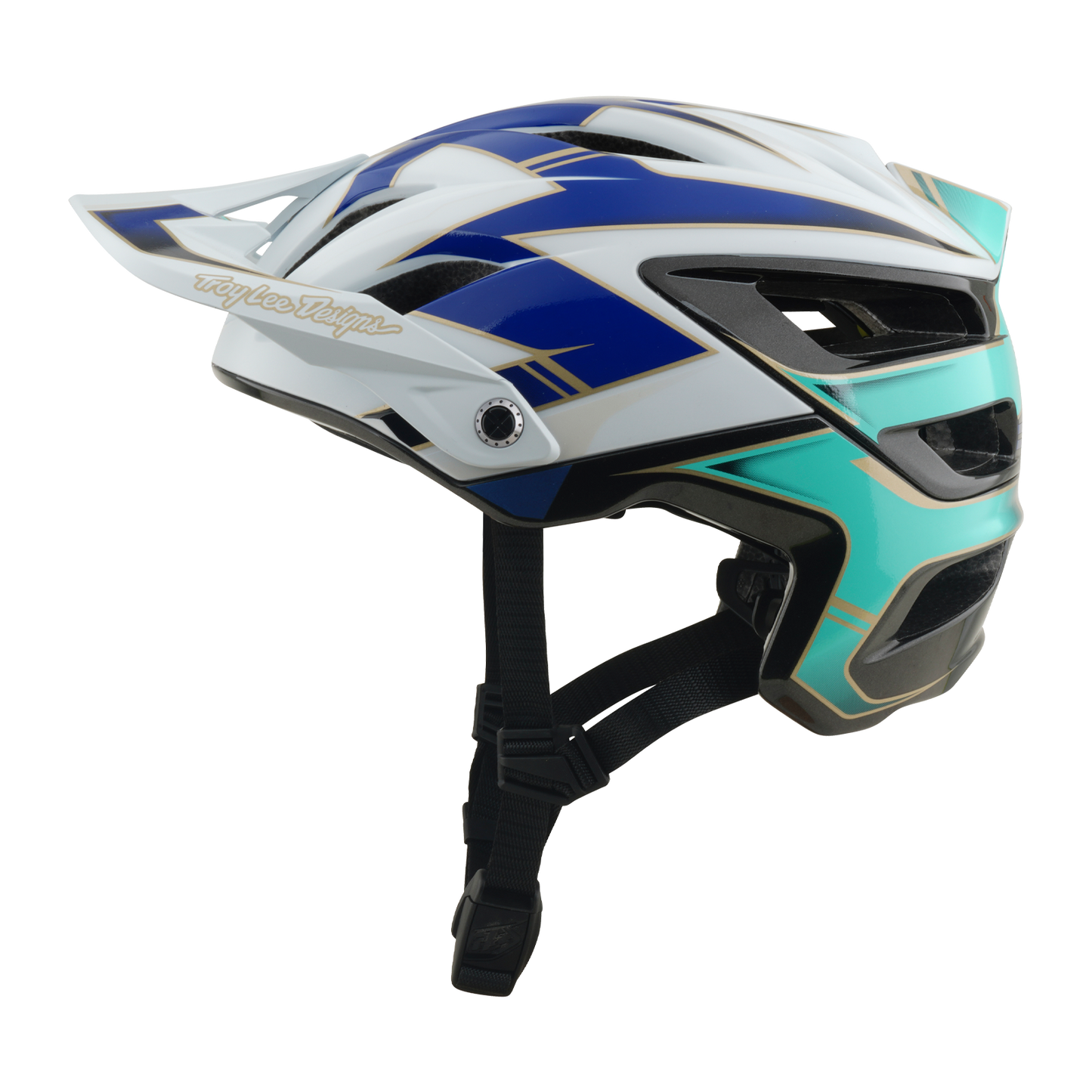 Capacete MTB TROY LEE DESIGNS A3 MIPS ELECTRA Branco