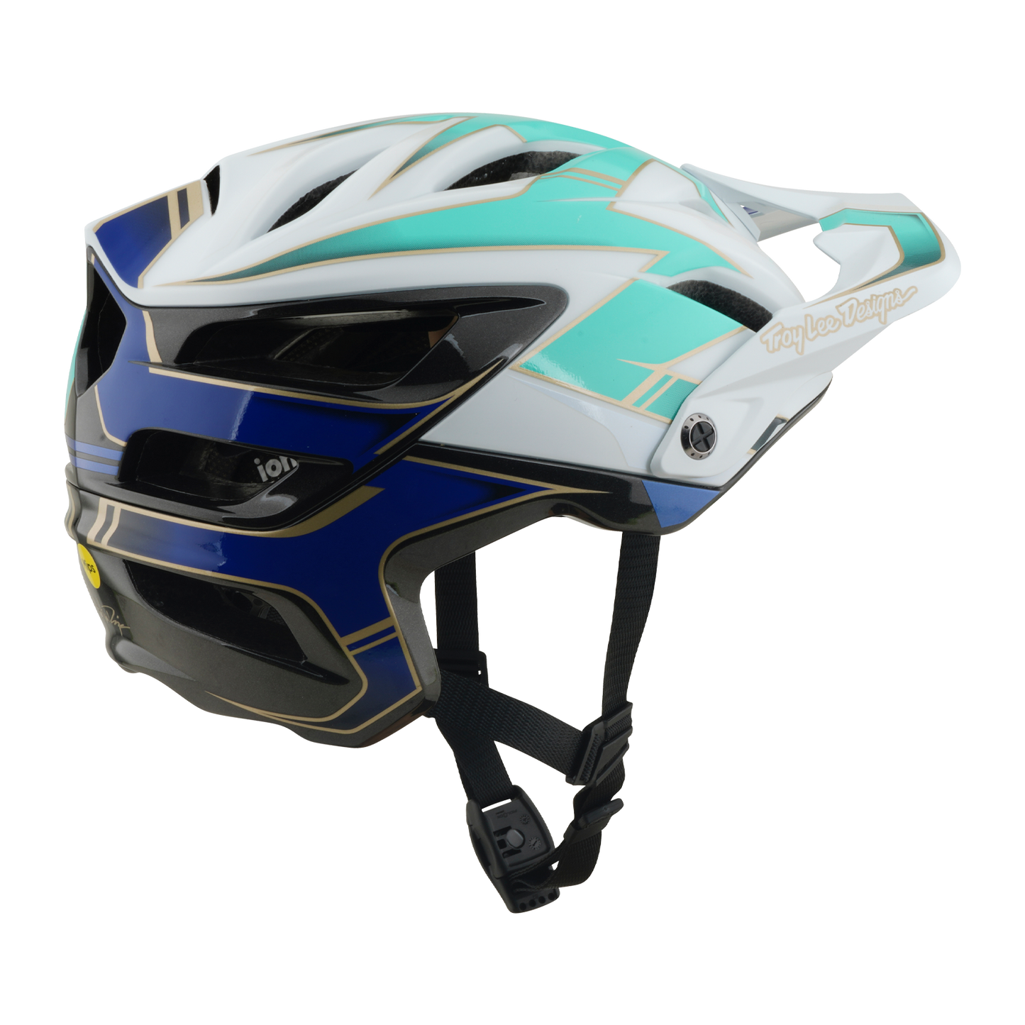 Capacete MTB TROY LEE DESIGNS A3 MIPS ELECTRA Branco