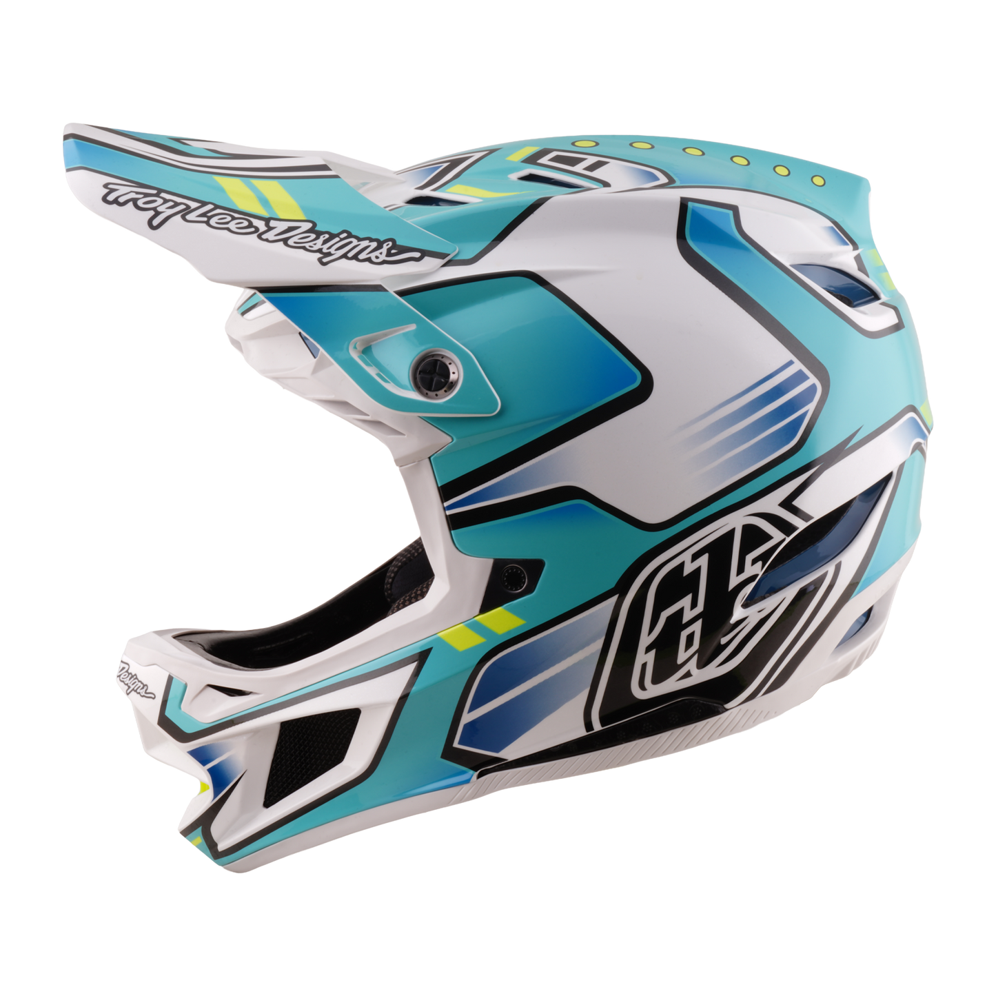 MTB-helm TROY LEE DESIGNS D4 COMPOSITE MIPS CREST REAL Groen