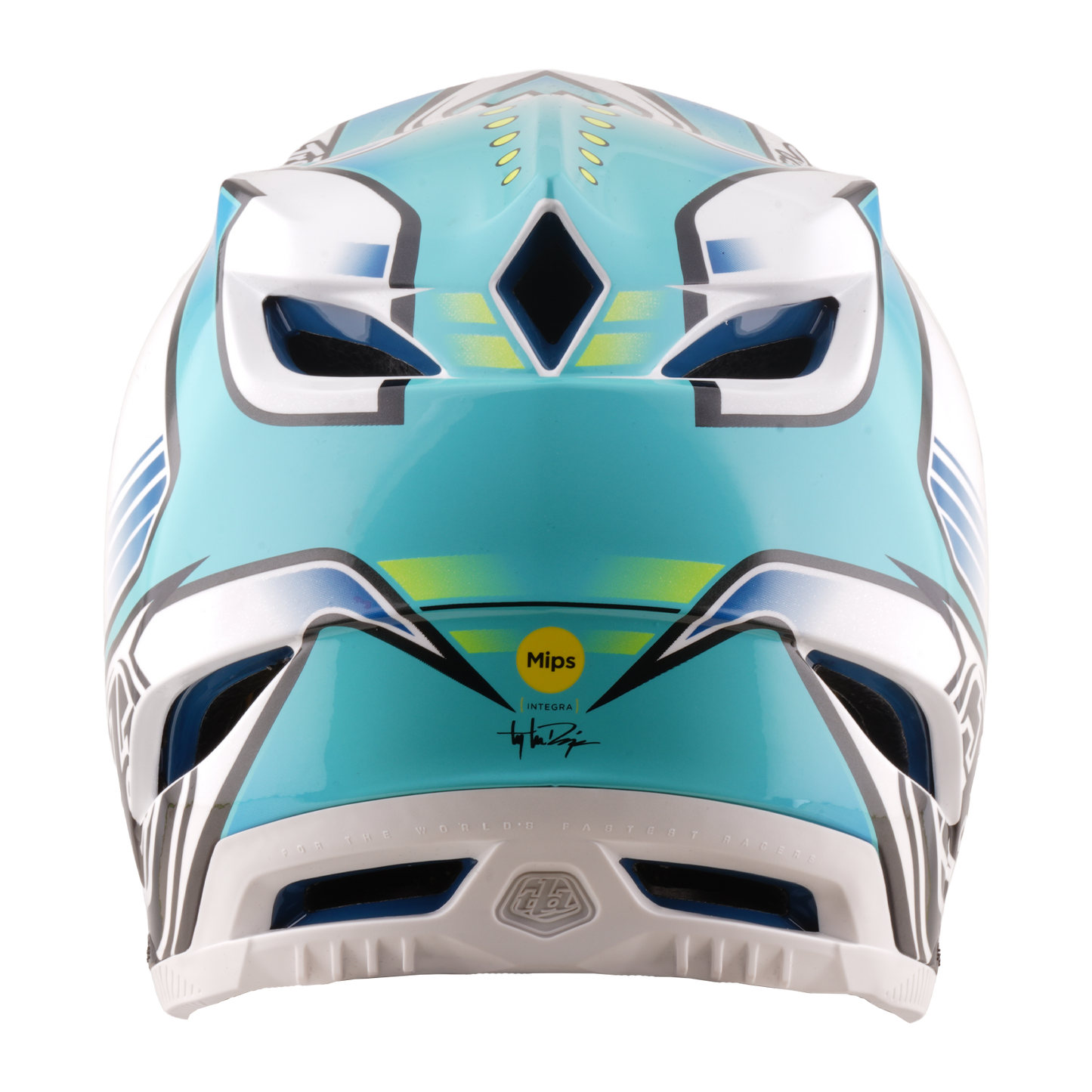 MTB-helm TROY LEE DESIGNS D4 COMPOSITE MIPS CREST REAL Groen