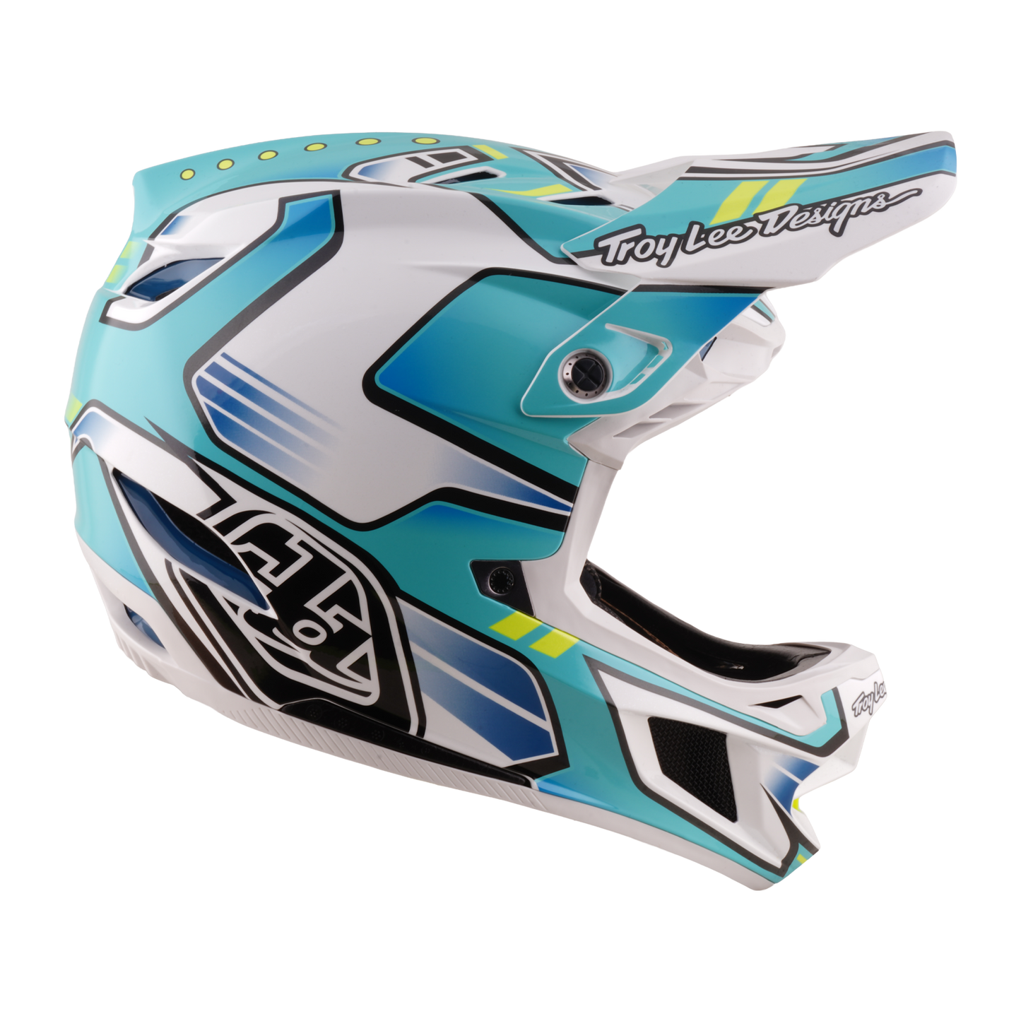 MTB-helm TROY LEE DESIGNS D4 COMPOSITE MIPS CREST REAL Groen