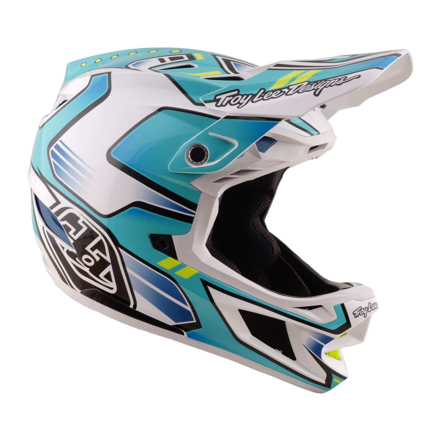 MTB-helm TROY LEE DESIGNS D4 COMPOSITE MIPS CREST REAL Groen