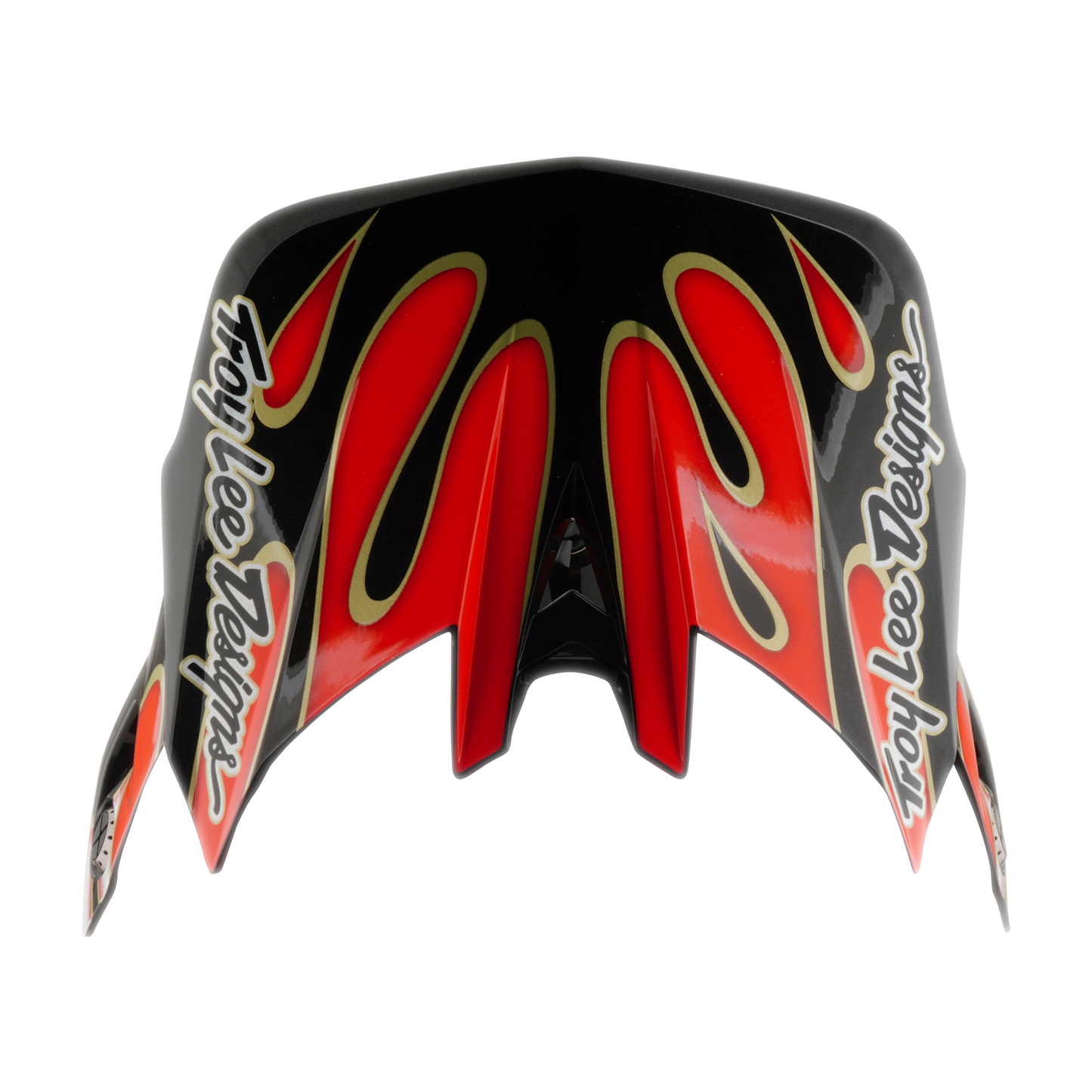 MTB-helm TROY LEE DESIGNS D4 COMPOSITE MIPS OVERSPRAY Wit/Rood
