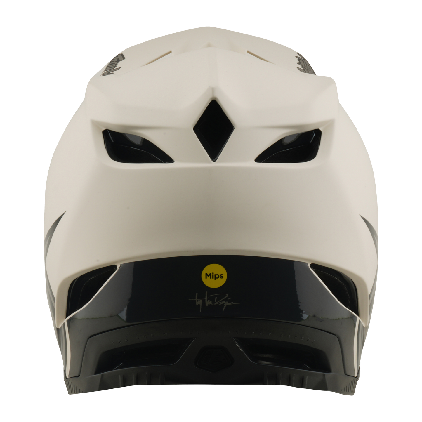 Kask MTB TROY LEE DESIGNS D4 COMPOSITE MIPS STEALTH PUMICE Biały