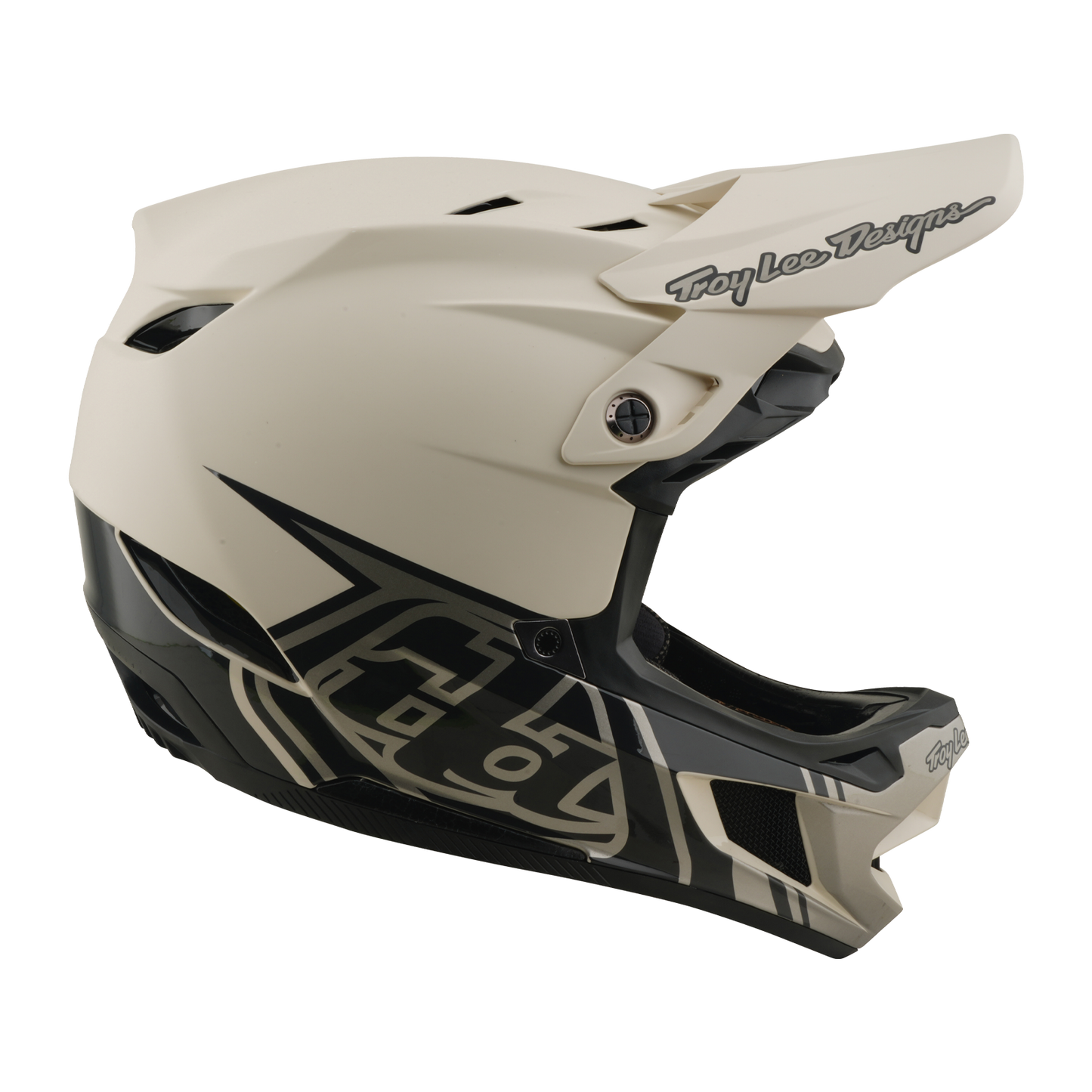 Kask MTB TROY LEE DESIGNS D4 COMPOSITE MIPS STEALTH PUMICE Biały