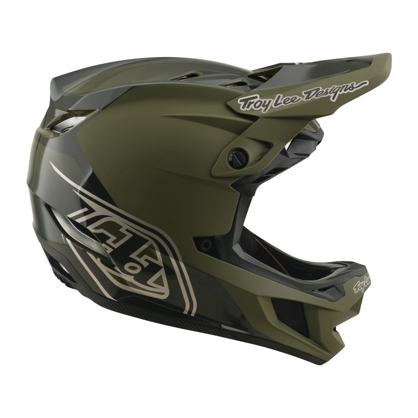 MTB-Helm TROY LEE DESIGNS D4 POLYACRYLITE MIPS SHADOW BEETLE Kaki