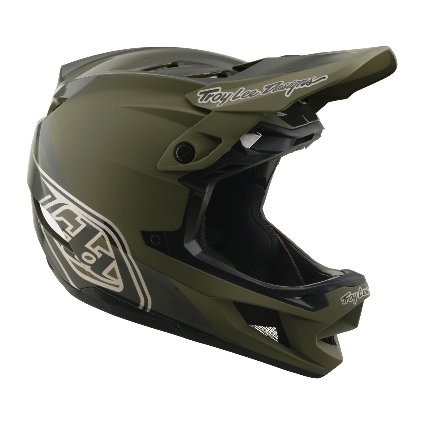 MTB-Helm TROY LEE DESIGNS D4 POLYACRYLITE MIPS SHADOW BEETLE Kaki