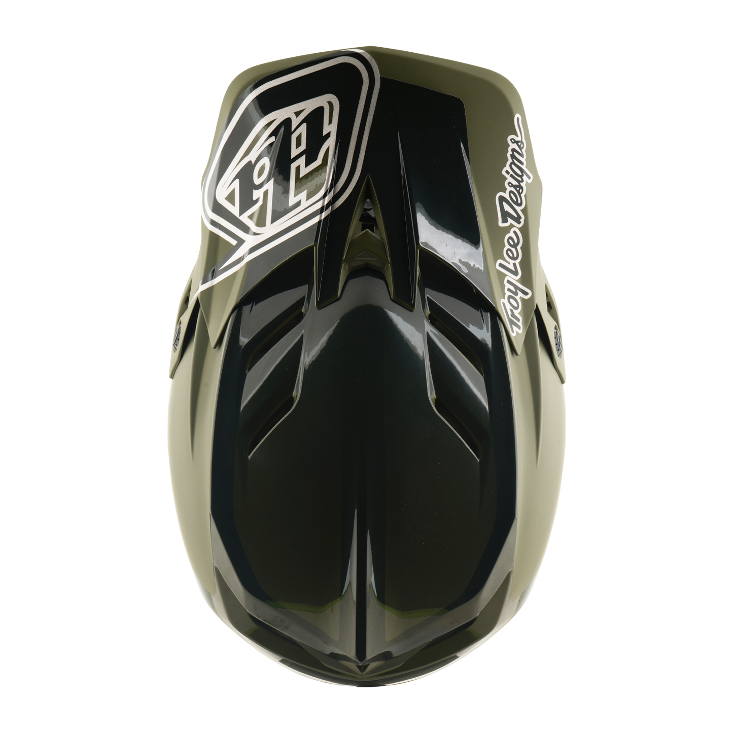 MTB-Helm TROY LEE DESIGNS D4 POLYACRYLITE MIPS SHADOW BEETLE Kaki