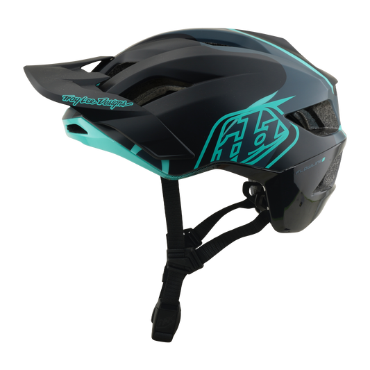 Κράνος MTB TROY LEE DESIGNS FLOWLINE SE MIPS BADGE Carbon/Blue