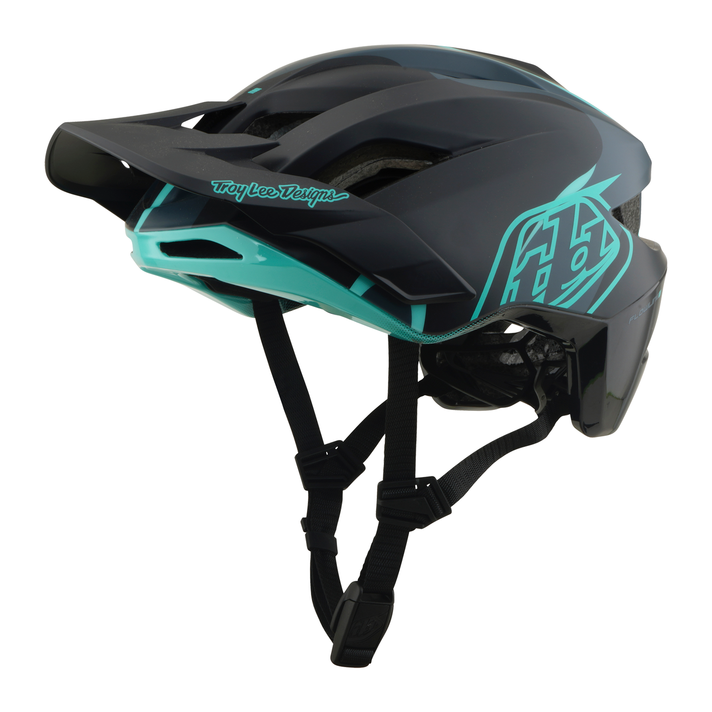 Helma na MTB TROY LEE DESIGNS FLOWLINE SE MIPS BADGE Carbon/Modrá