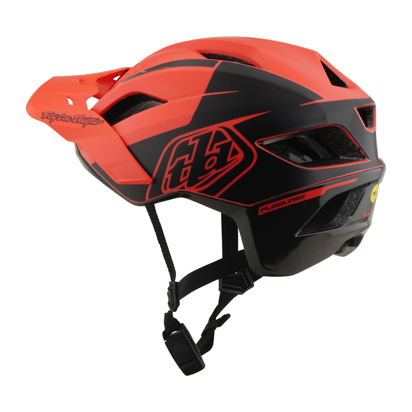 Casque VTT TROY LEE DESIGNS FLOWLINE SE MIPS HYDRO Corail/Charcoal