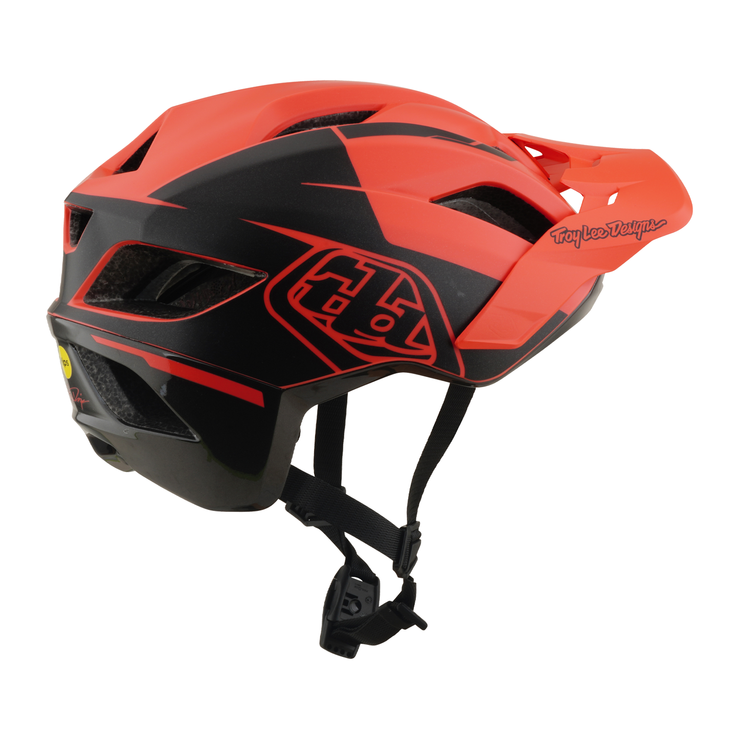 Casque VTT TROY LEE DESIGNS FLOWLINE SE MIPS HYDRO Corail/Charcoal