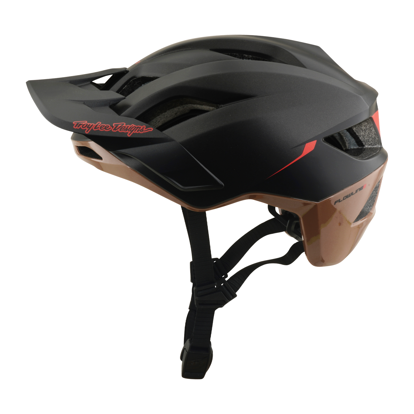 Casco MTB TROY LEE DESIGNS FLOWLINE SE MIPS STACKS Nero/Marrone