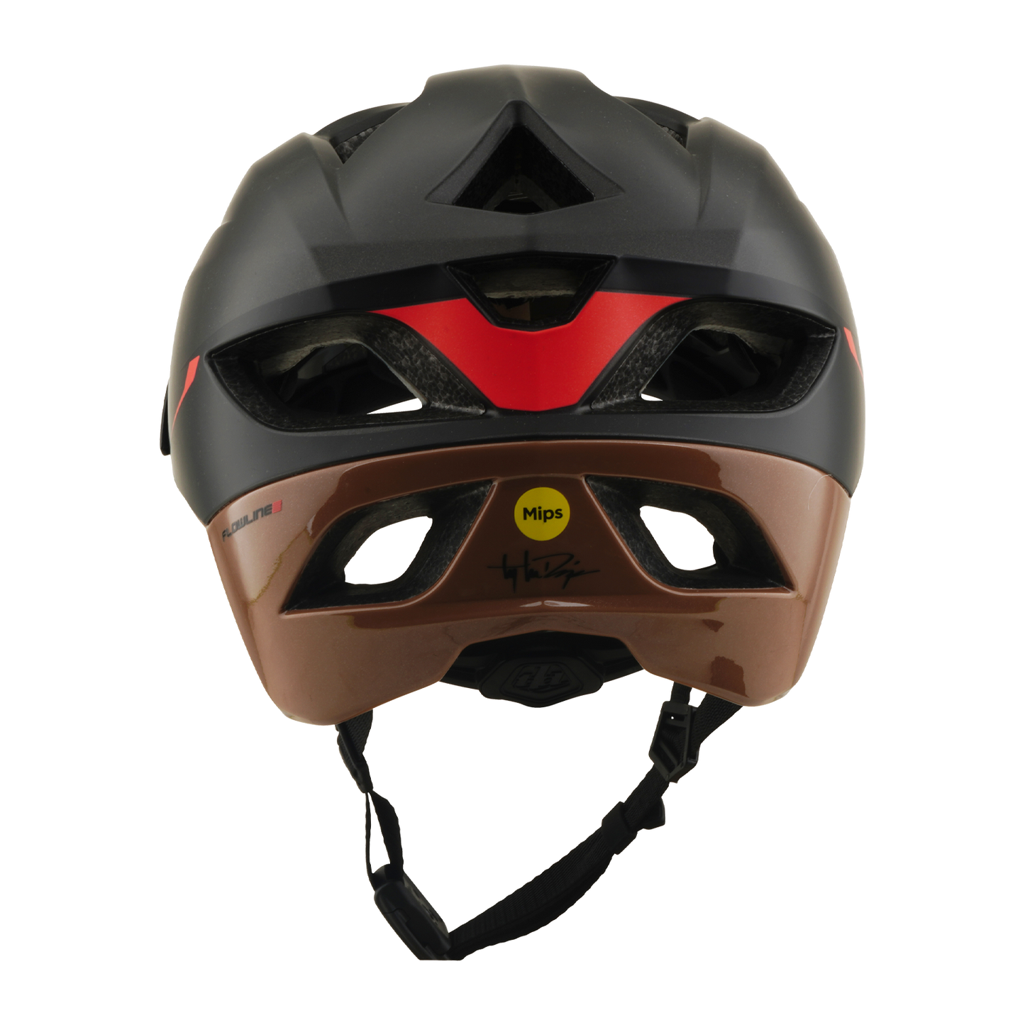 Casco MTB TROY LEE DESIGNS FLOWLINE SE MIPS STACKS Nero/Marrone