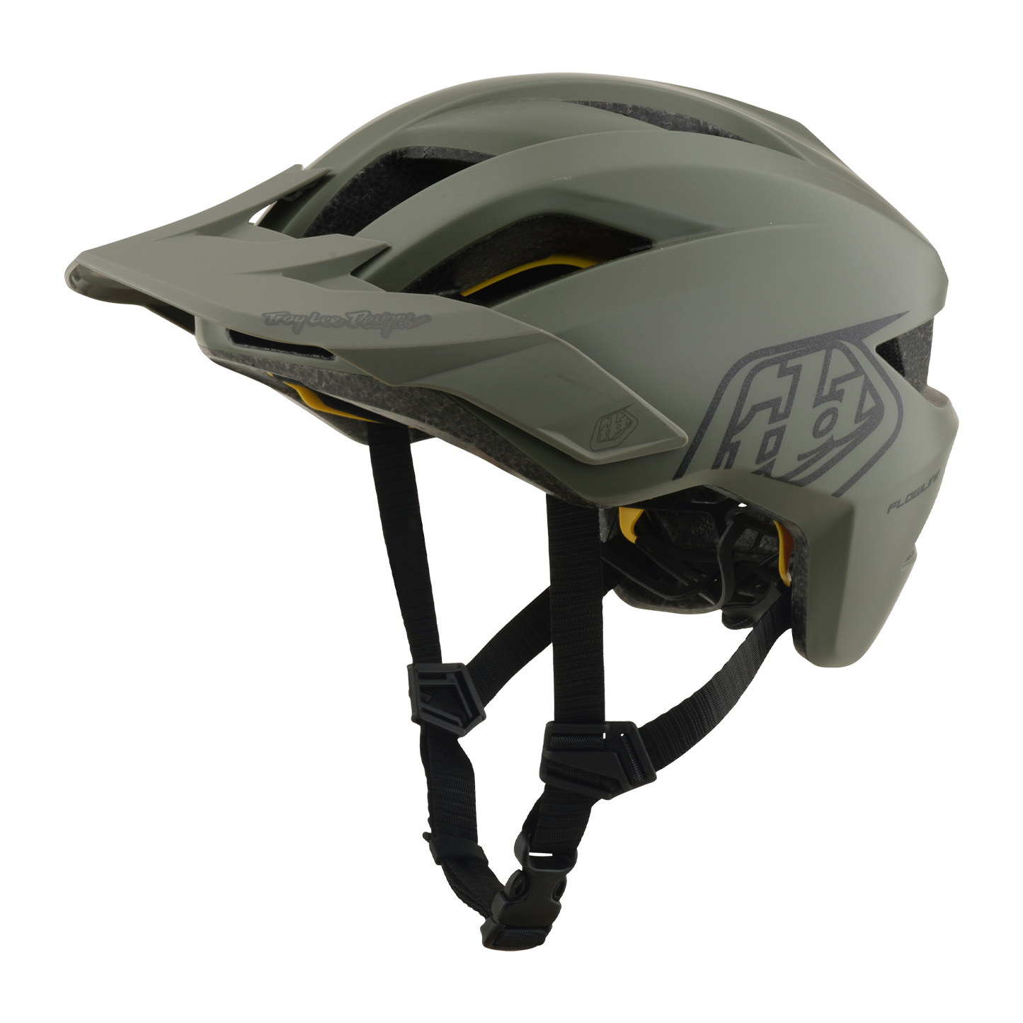 Casque VTT TROY LEE DESIGNS FLOWLINE POINT MIPS Junior Kaki