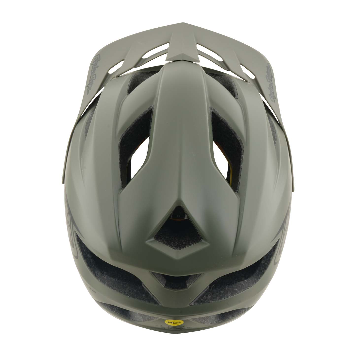 Casque VTT TROY LEE DESIGNS FLOWLINE POINT MIPS Junior Kaki