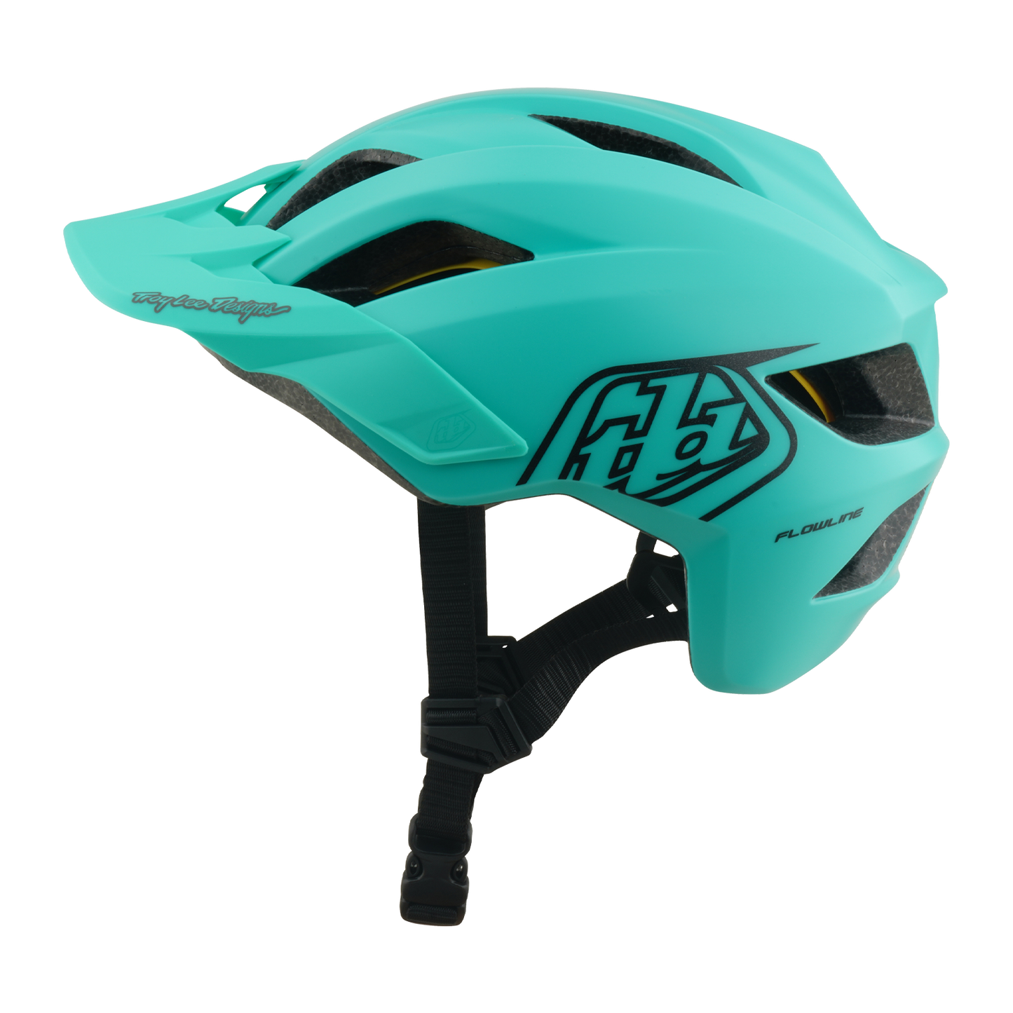 Kask MTB TROY LEE DESIGNS FLOWLINE POINT MIPS Junior Charcoal/Zielony