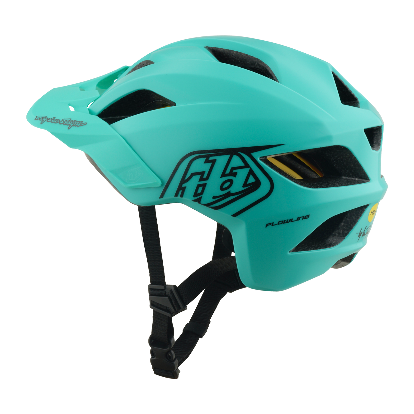 Kask MTB TROY LEE DESIGNS FLOWLINE POINT MIPS Junior Charcoal/Zielony