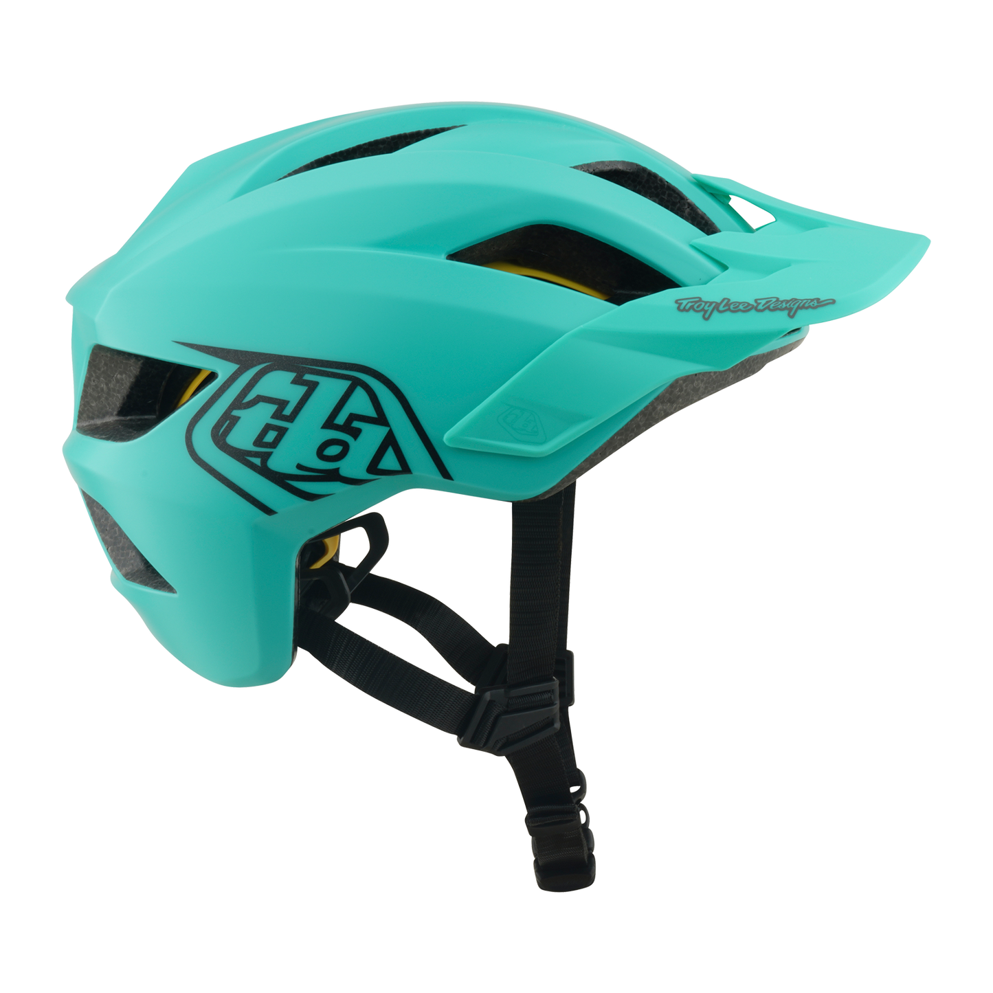 Kask MTB TROY LEE DESIGNS FLOWLINE POINT MIPS Junior Charcoal/Zielony