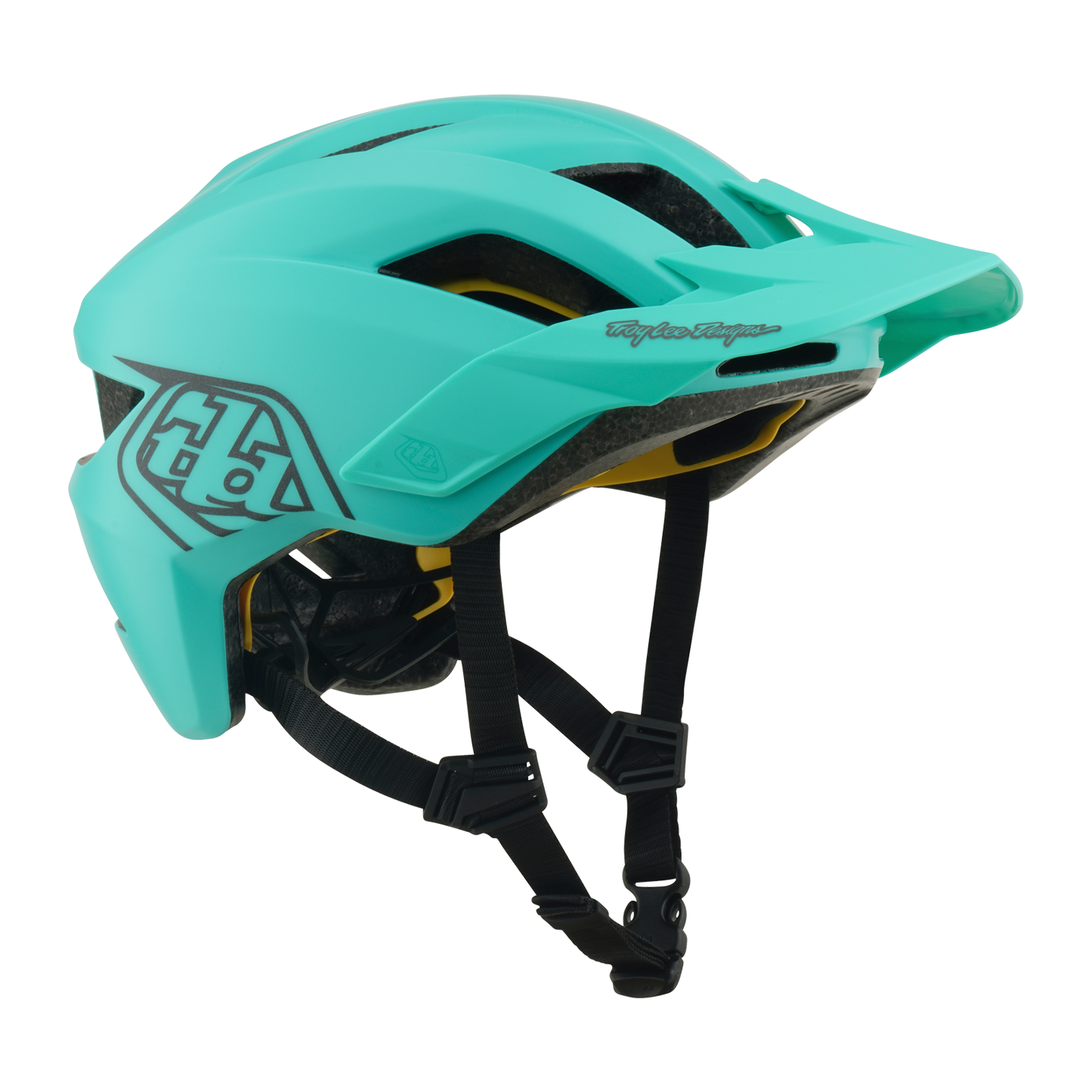 Kask MTB TROY LEE DESIGNS FLOWLINE POINT MIPS Junior Charcoal/Zielony