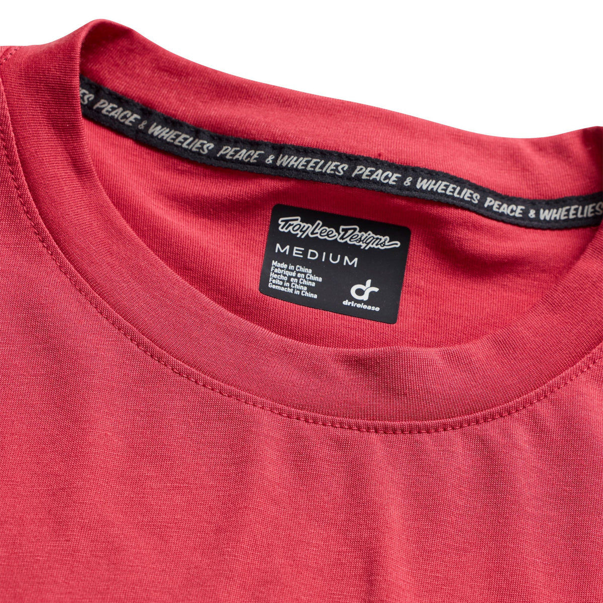 Maglia TROY LEE DESIGNS SKYLINE RIDE FEATHERED a maniche lunghe Ember Red