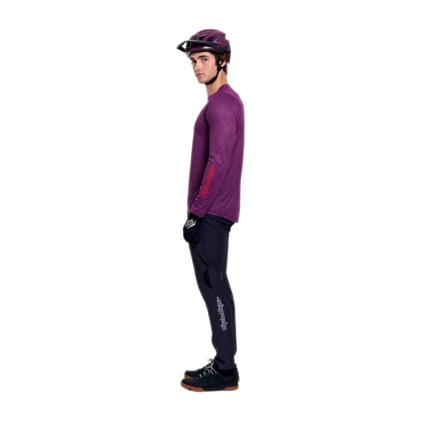 Trikot TROY LEE DESIGNS SKYLINE PRO MONO Langarm Sangria