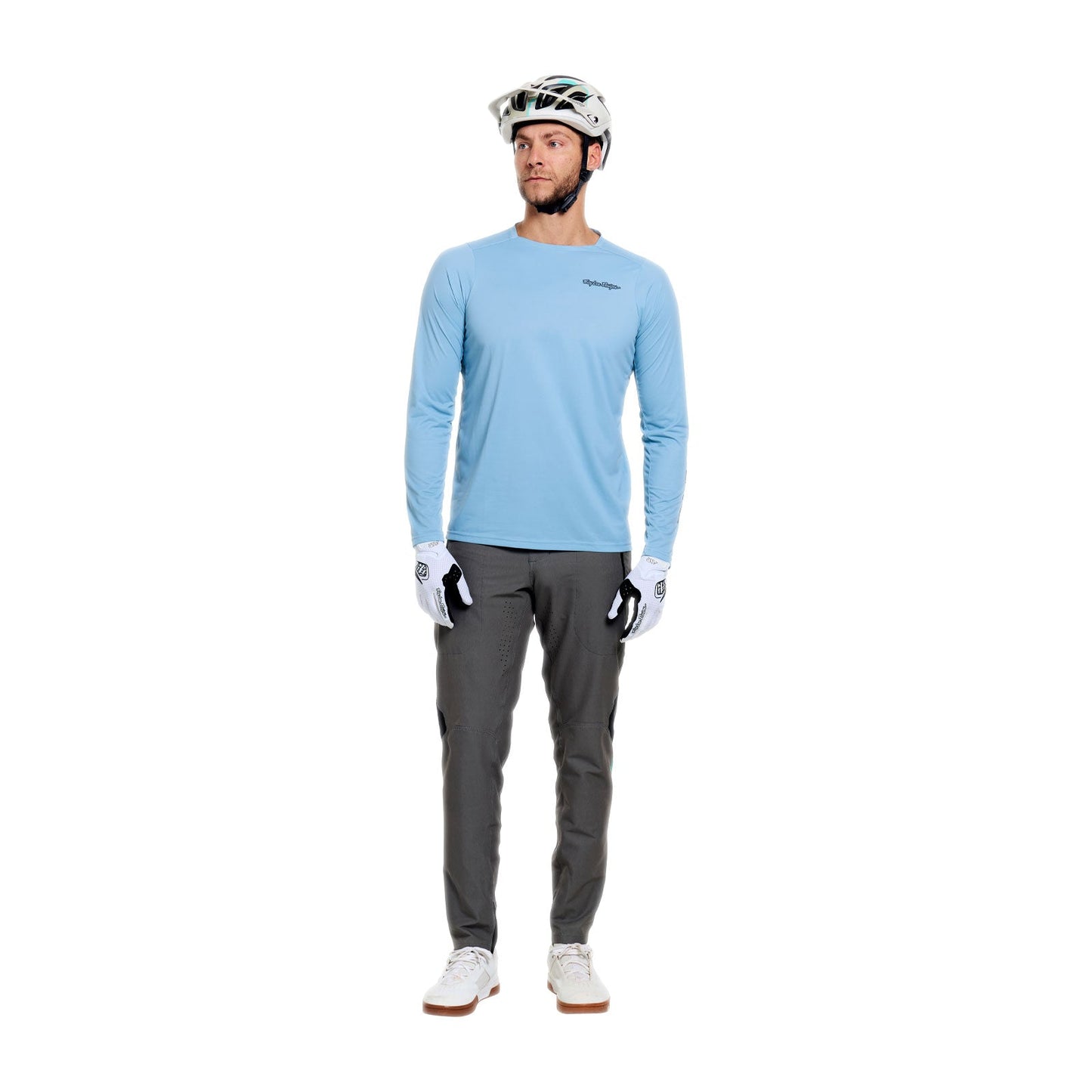 Trøje TROY LEE DESIGNS SKYLINE PRO MONO Lange Ærmer Blå