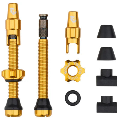 Set di 2 Valvole Tubeless WOLF TOOTH CLIK VALVE Oro
