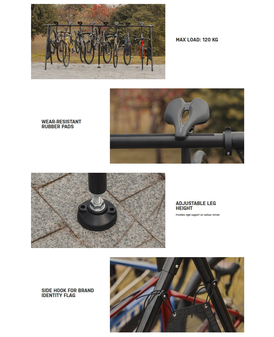 Support 12 Vélos TOPEAK RALLY STAND A-TYPE