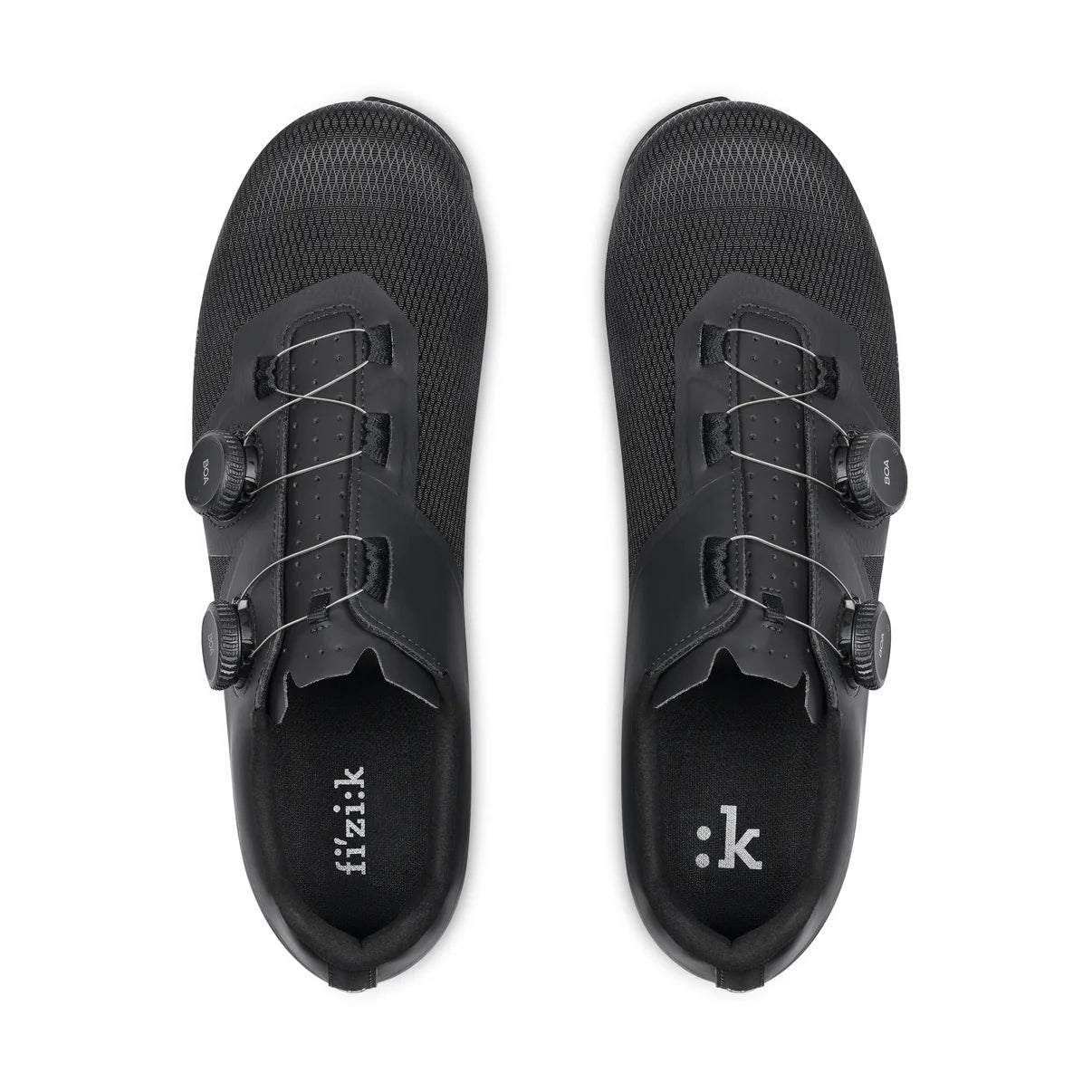Rennradschuhe FIZIK LYRA Schwarz