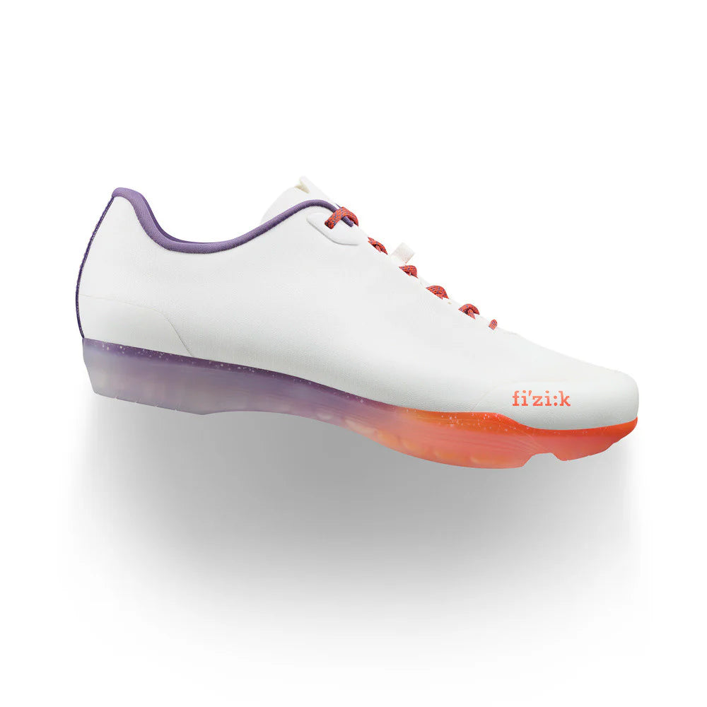 Chaussures Gravel FIZIK BEAT Blanc/Orange
