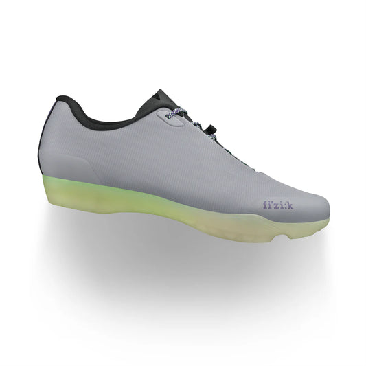 Chaussures Gravel FIZIK BEAT Gris Lilas/Vert