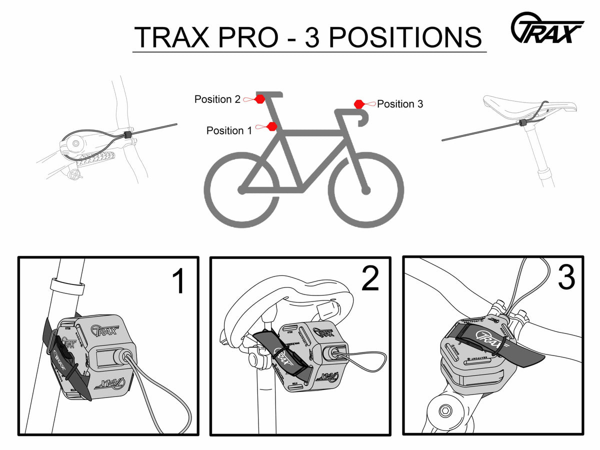 Cykeltræksystem TRAX PRO