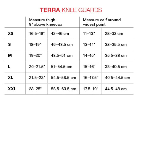 Rodilleras G-FORM TERRA Negro