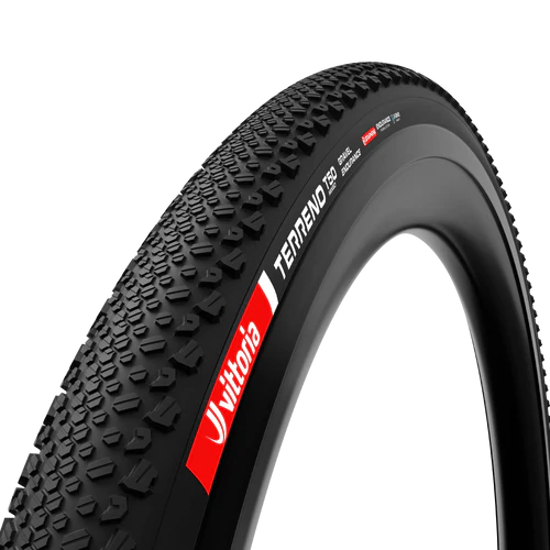 Pneu VITTORIA TERRENO T50 MIXED Gravel Endurance 700c Tubeless Ready Souple Noir