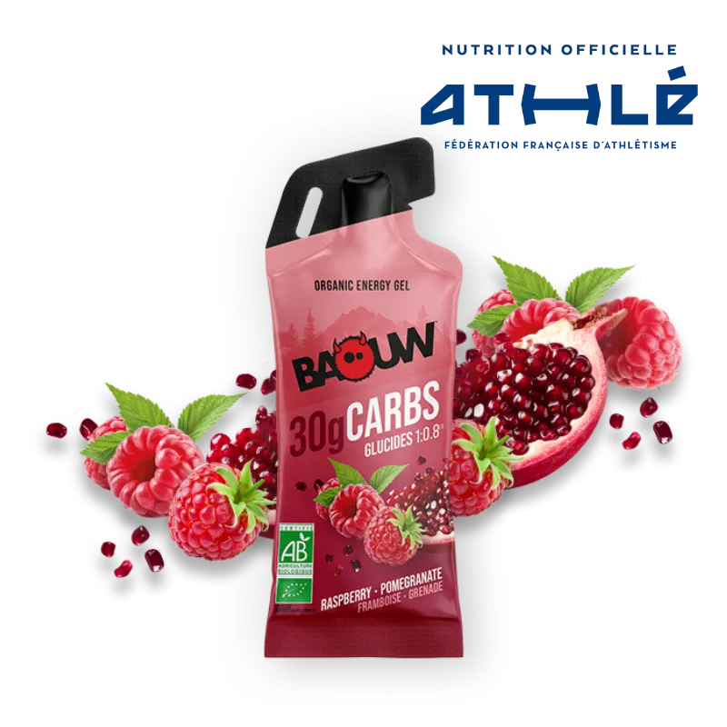 Żel Energetyczny BAOW (44g) Cytryna/Malina/Granat