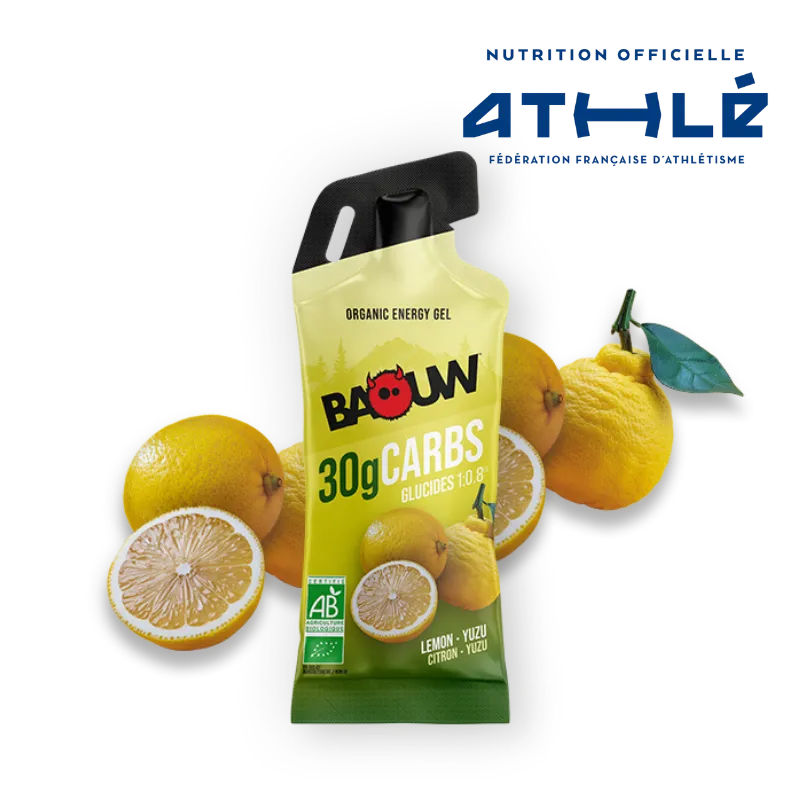 Gel Energético BAOW (44g) Limão/Yuzu