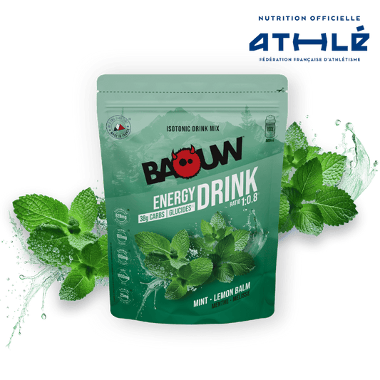 Boisson Énergétique BAOUW ISOTONIC (585g) Menthe/Mélisse