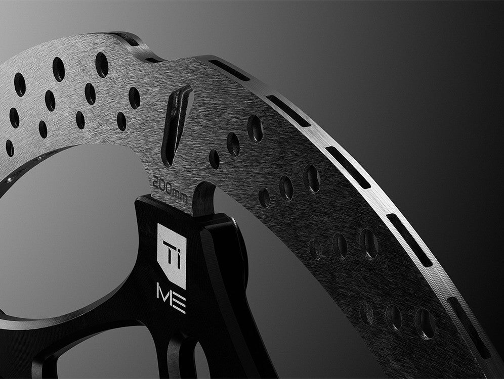 Pár brzd HOPE TECH 4 EVO V6Ti s pancéřovou hadicí – limitovaná edice, černá/zlatá