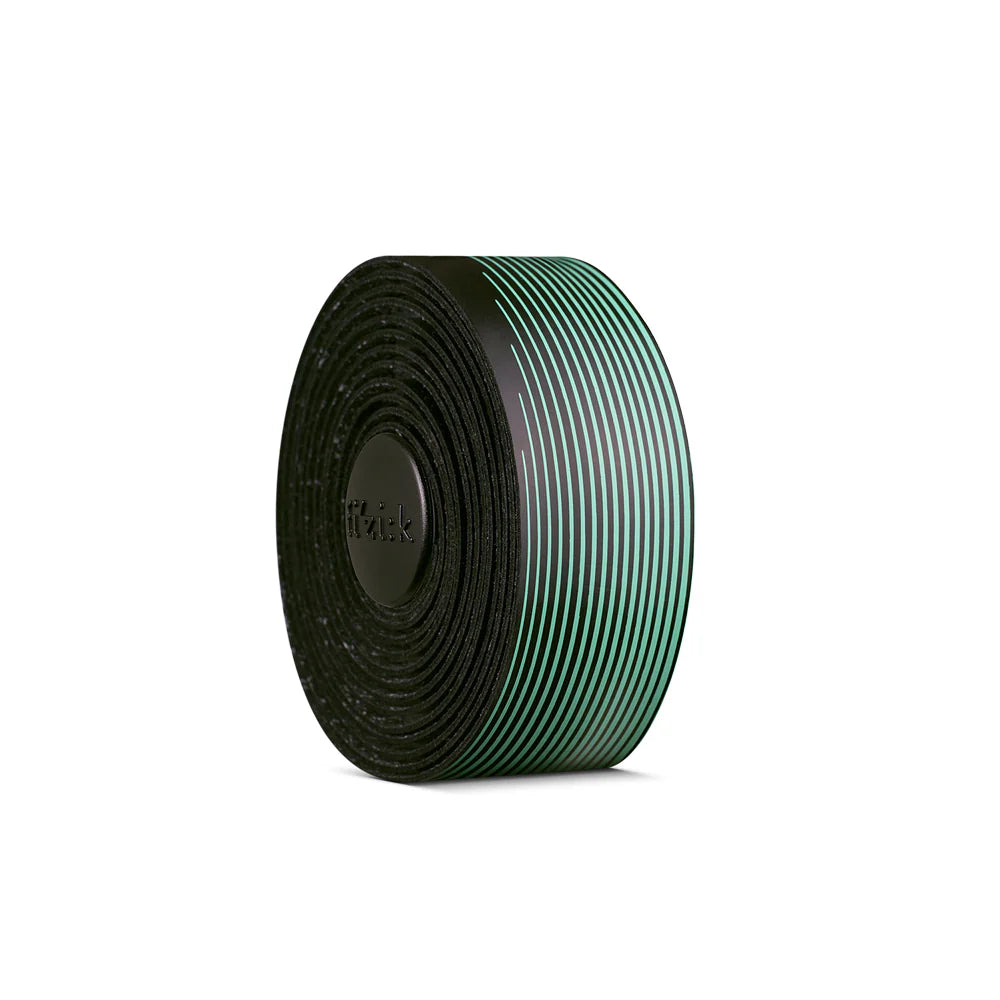 Styrlindsband FIZIK VENTO MICROTEX TACKY BICOLORE Svart/Celeste