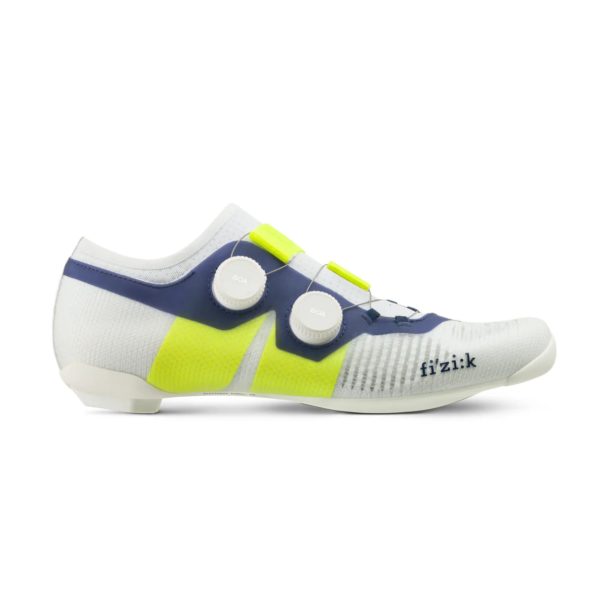 Chaussures Route FIZIK VEGA CARBON Blanc/Bleu/Jaune