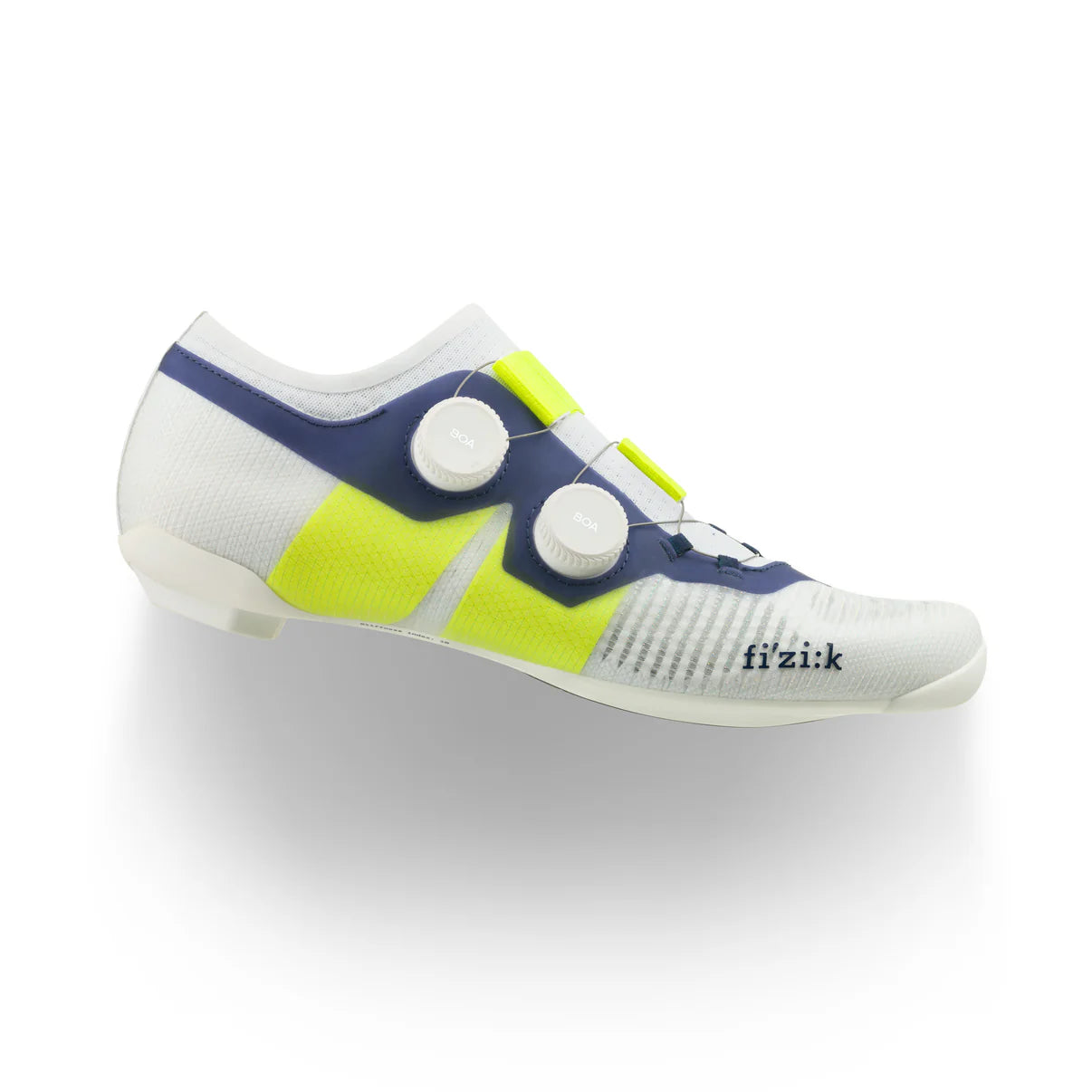 Chaussures Route FIZIK VEGA CARBON Blanc/Bleu/Jaune