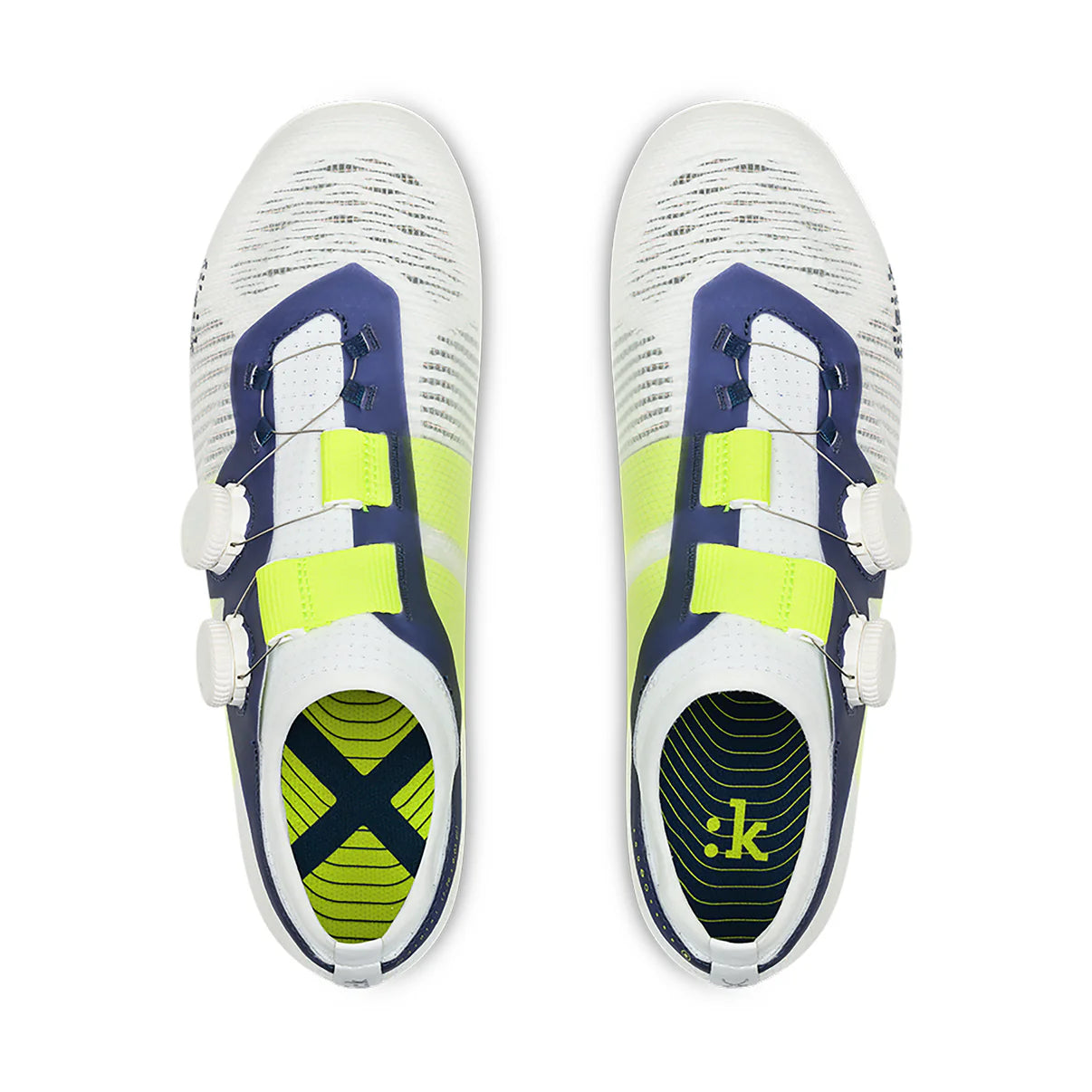 Chaussures Route FIZIK VEGA CARBON Blanc/Bleu/Jaune