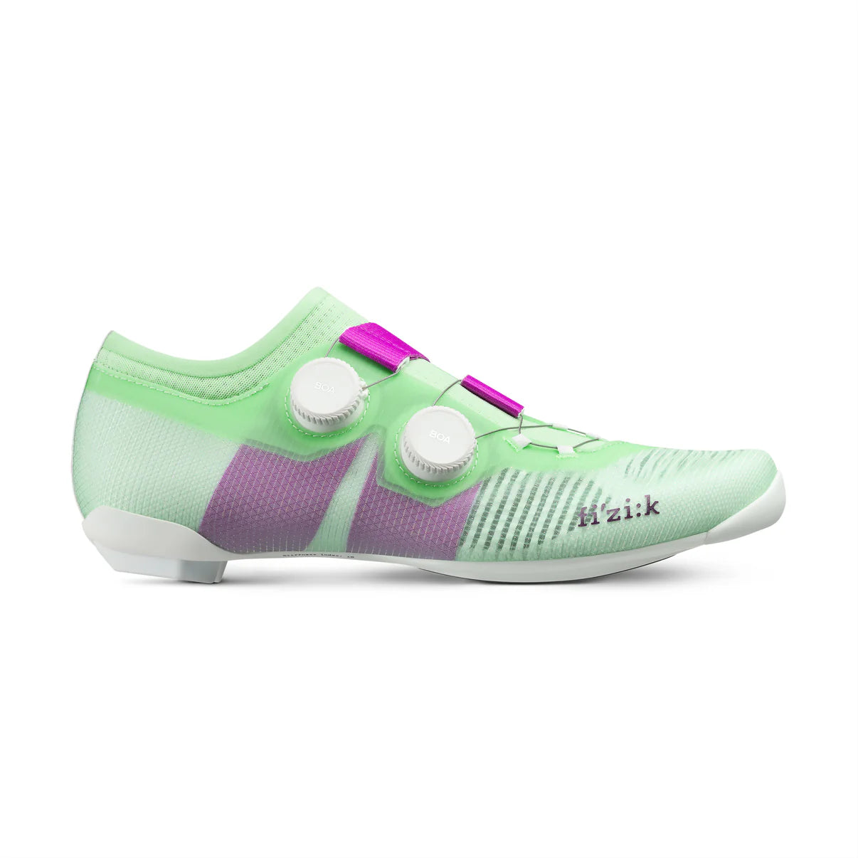 Straßenschuhe FIZIK VEGA CARBON Grün/Lila
