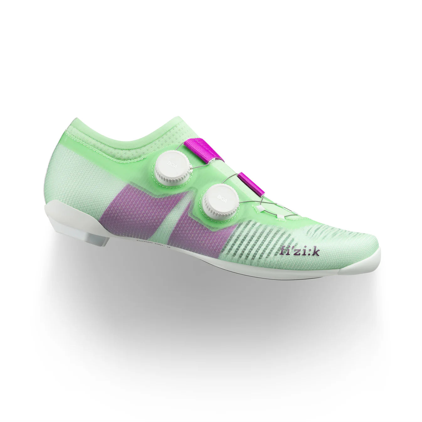 Straßenschuhe FIZIK VEGA CARBON Grün/Lila