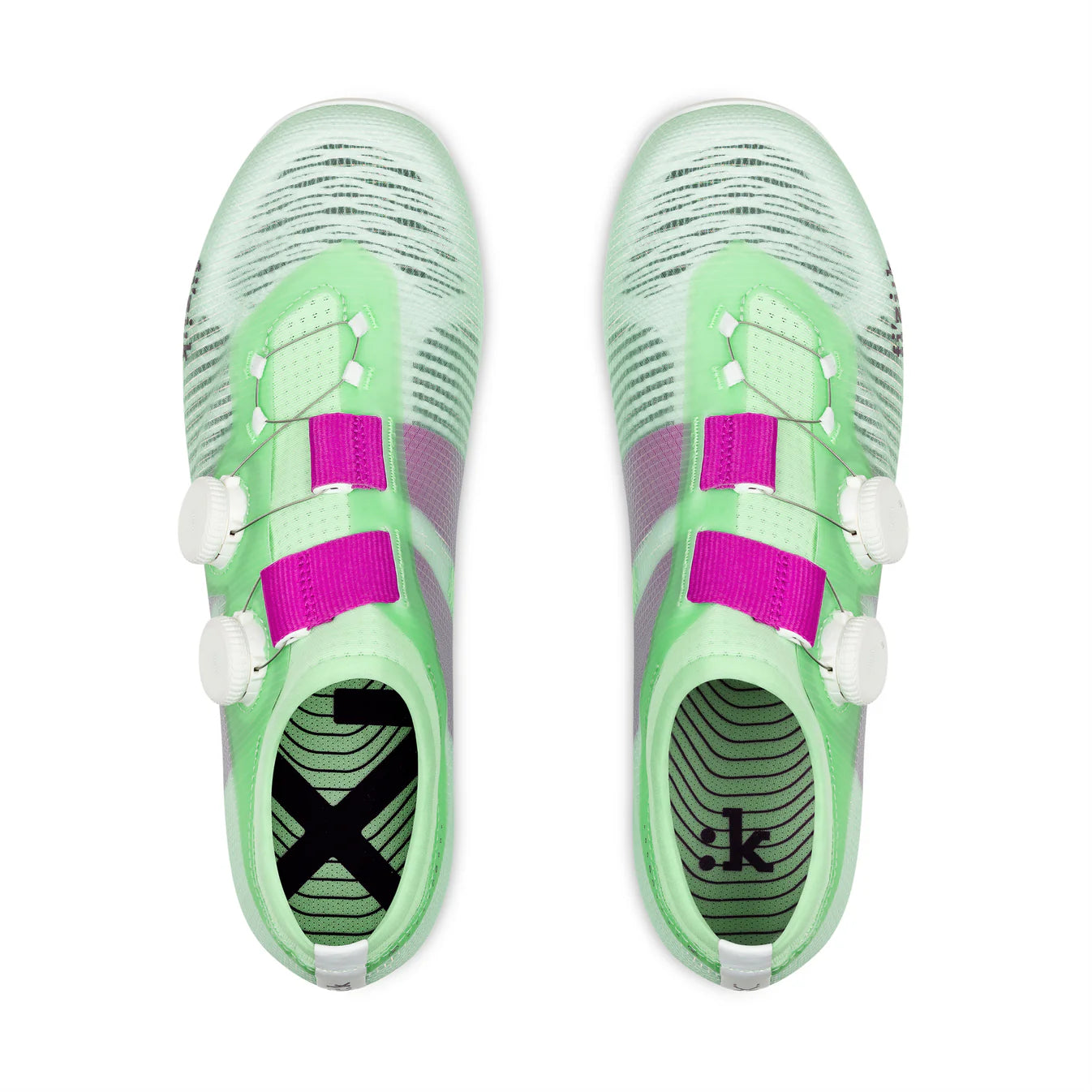 Straßenschuhe FIZIK VEGA CARBON Grün/Lila