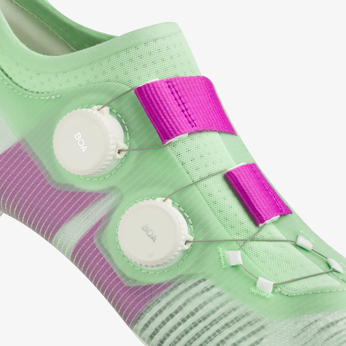 Straßenschuhe FIZIK VEGA CARBON Grün/Lila